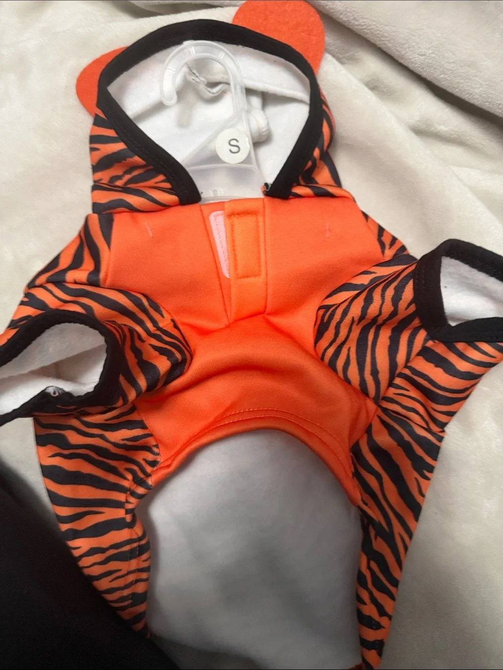 PET SPIRIT Tiger Costume Hoodie size small